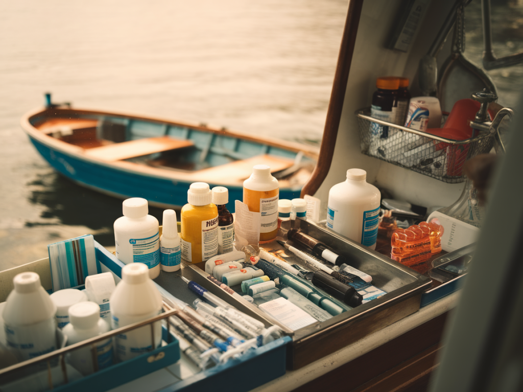 Bordapotheke zusammenstellen: welche Medikamente und Instrumente bei Regatten und Blauwasser fehlen dürfen