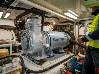 Bilgenpumpen im Test: Leistungsbedarf, Stromverbrauch und Montageempfehlungen für mittlere Yachten