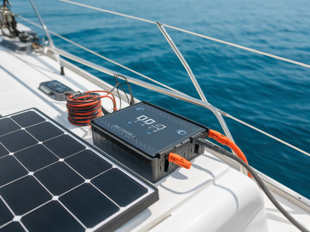 Wie baue ich ein kompaktes notstromsystem mit lithium‑bms und solar für cruiseryachten bis vierzig fuß