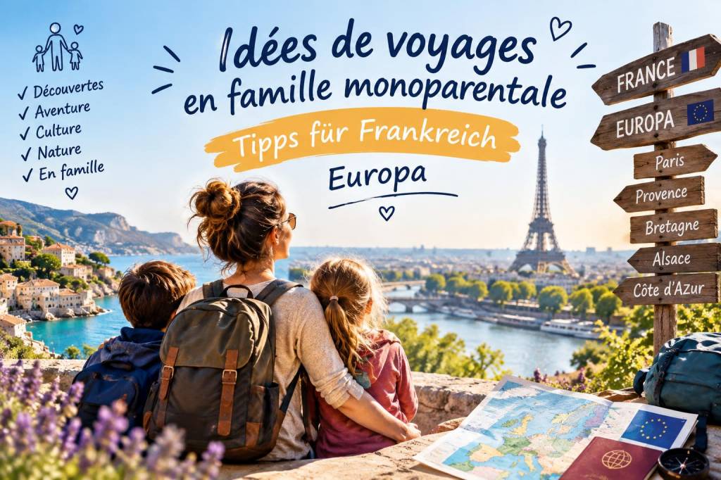 Idées de voyages en famille monoparentale: tipps für frankreich, europa