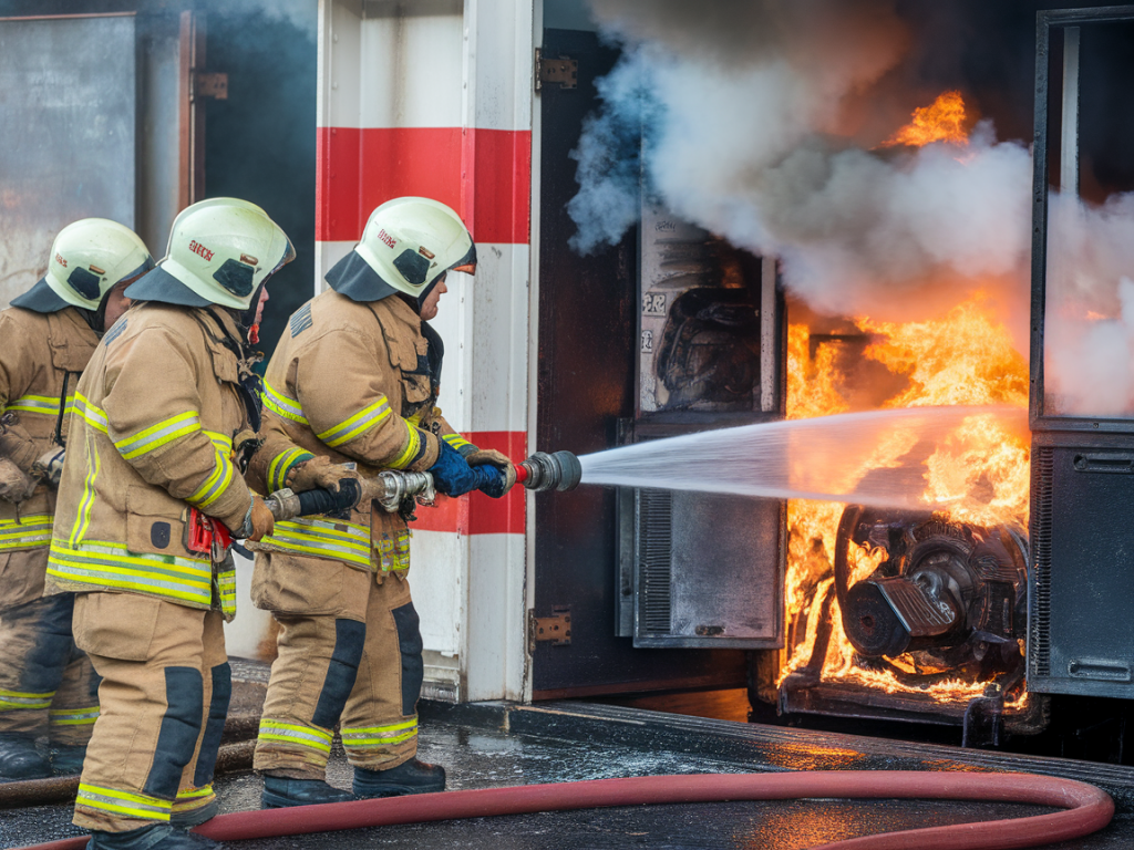 Wie lösche ich einen motorraumbrand sicher: lüften, richtige feuerlöscher und manöver für kleine crews